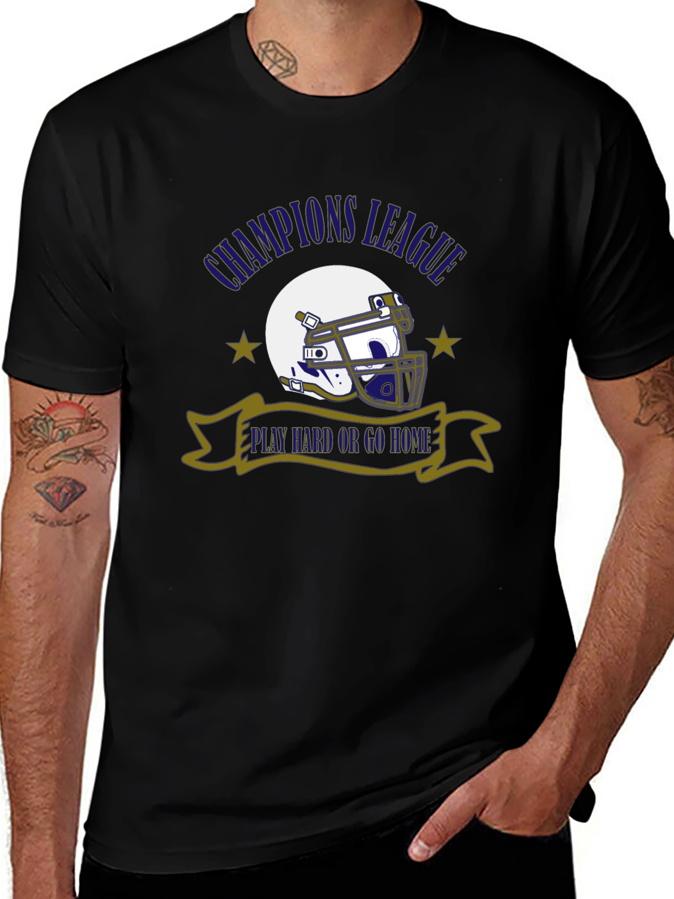 Champions League Football T-Shirt