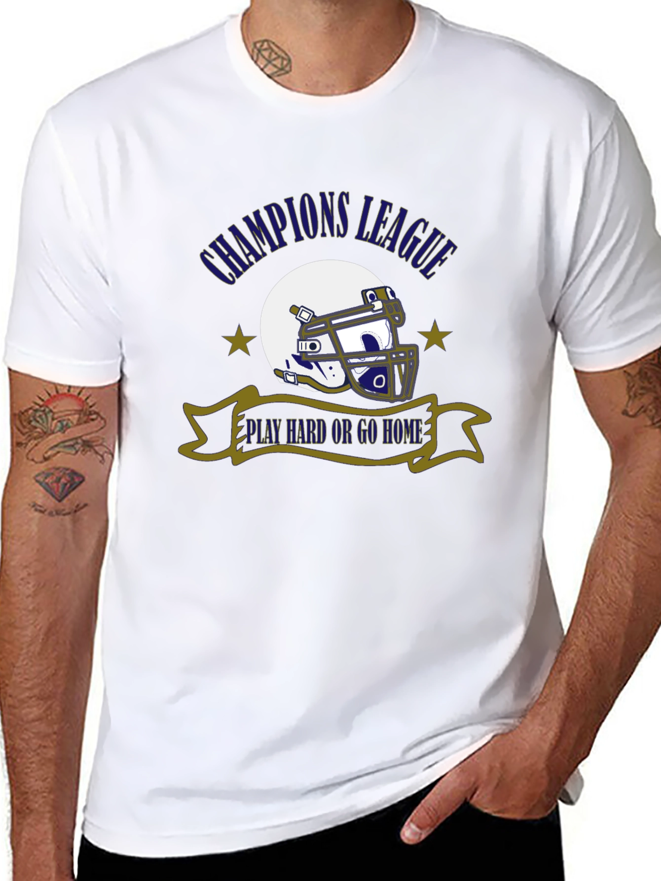 Champions League Football T-Shirt