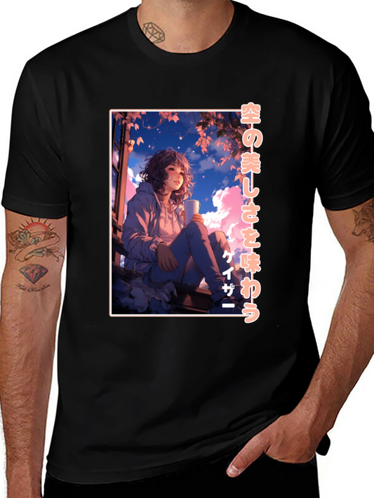 Anime Girl Graphic Tee
