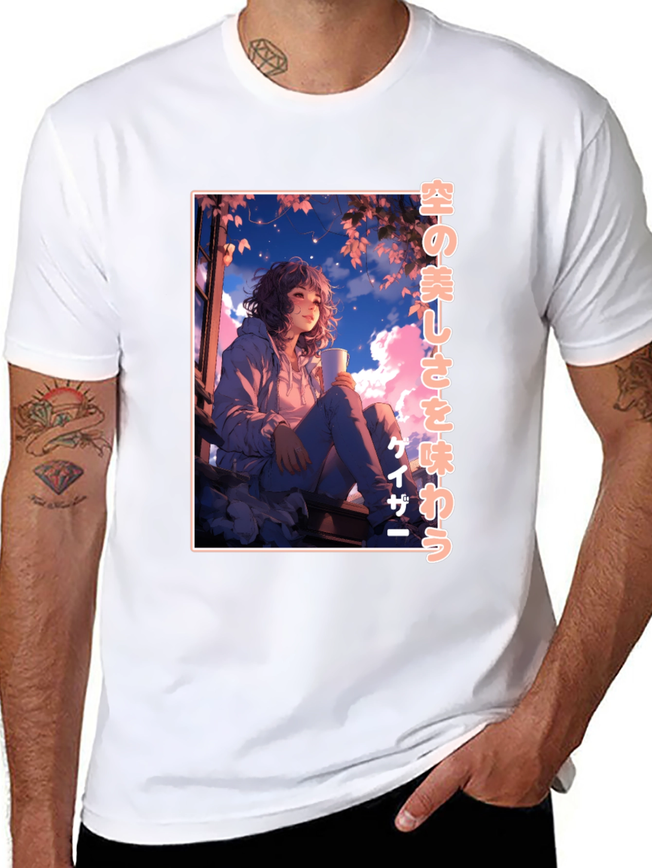 Anime Girl Graphic Tee