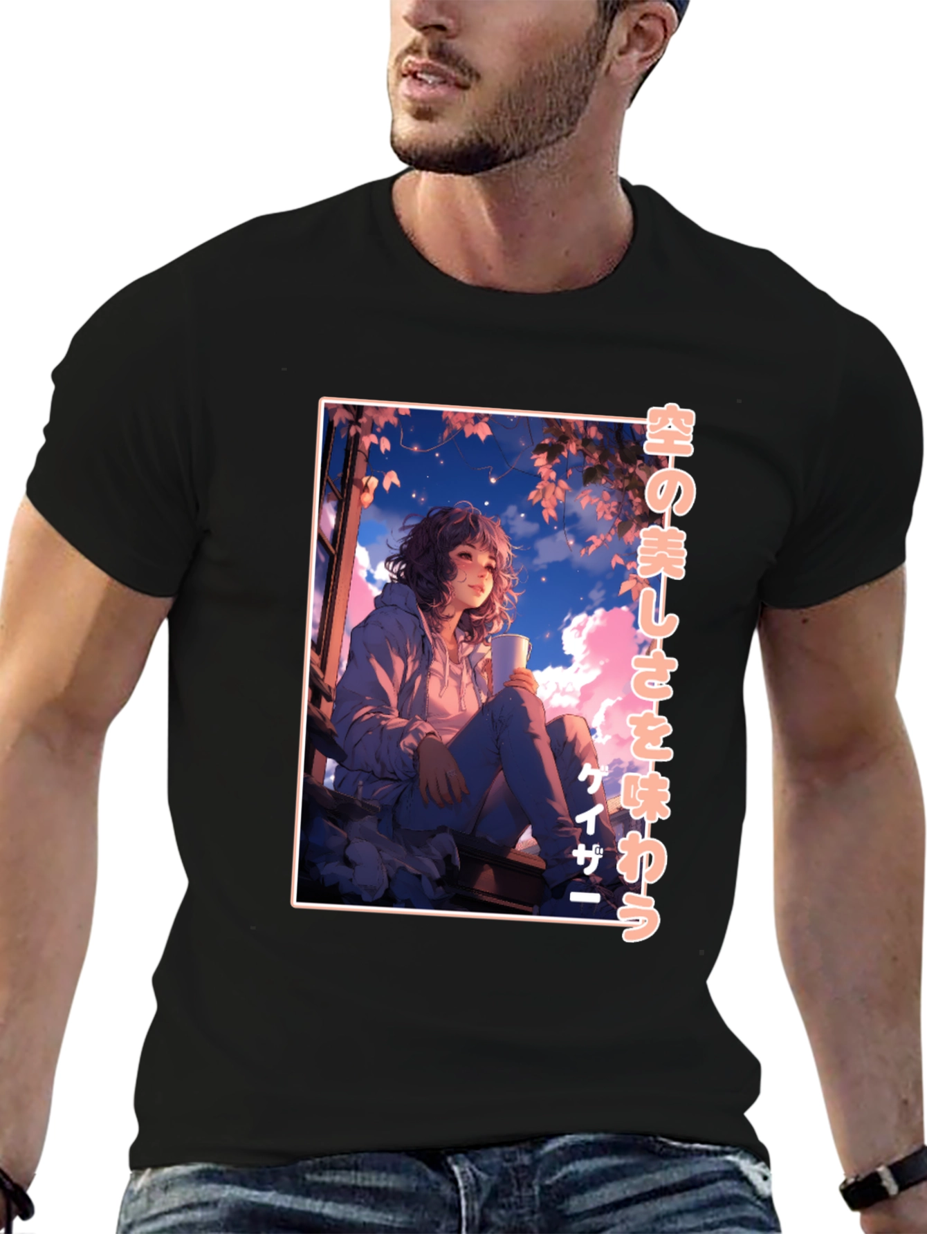 Anime Girl Graphic Tee