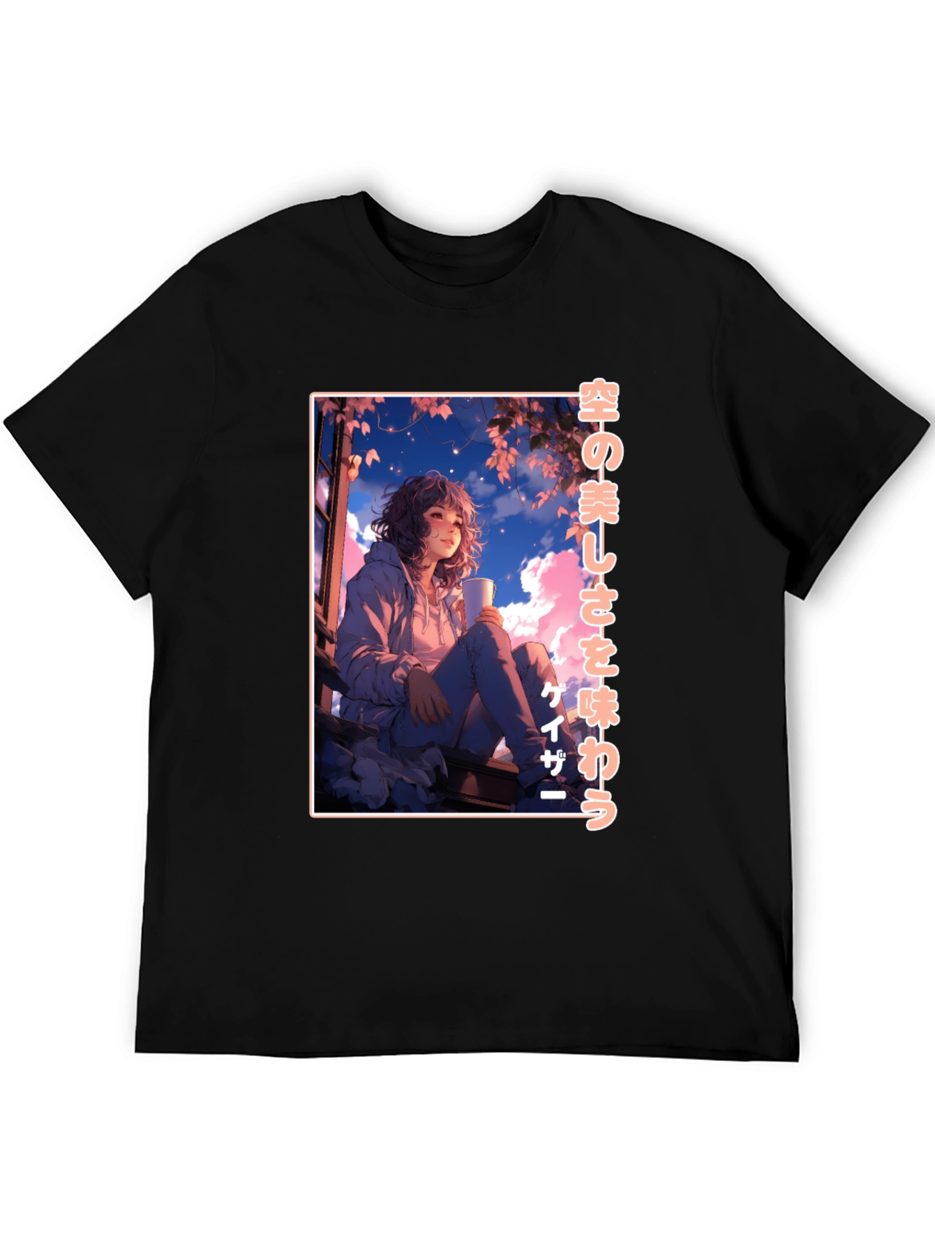 Anime Girl Graphic Tee
