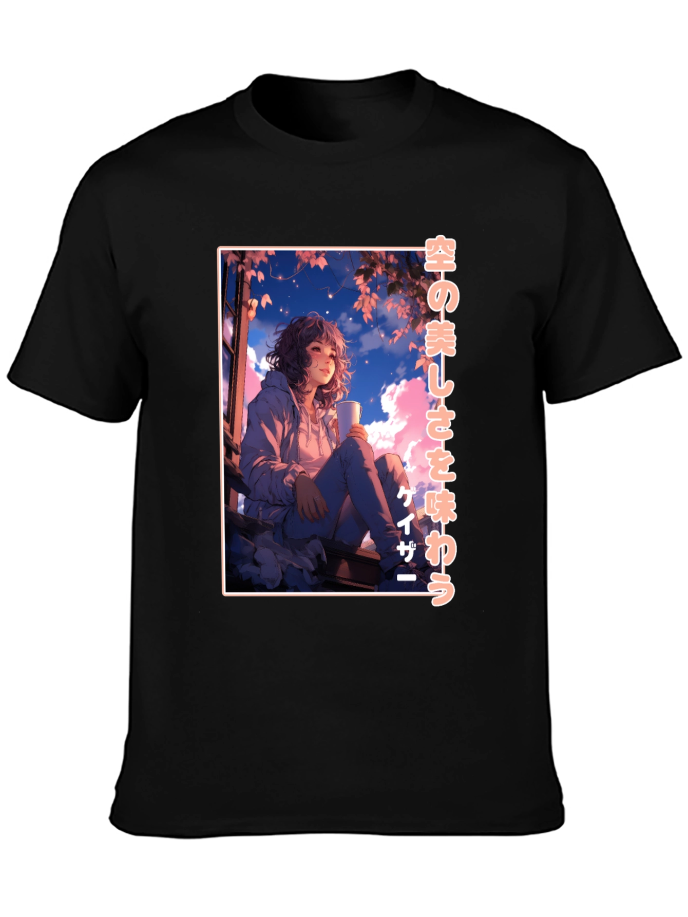 Anime Girl Graphic Tee