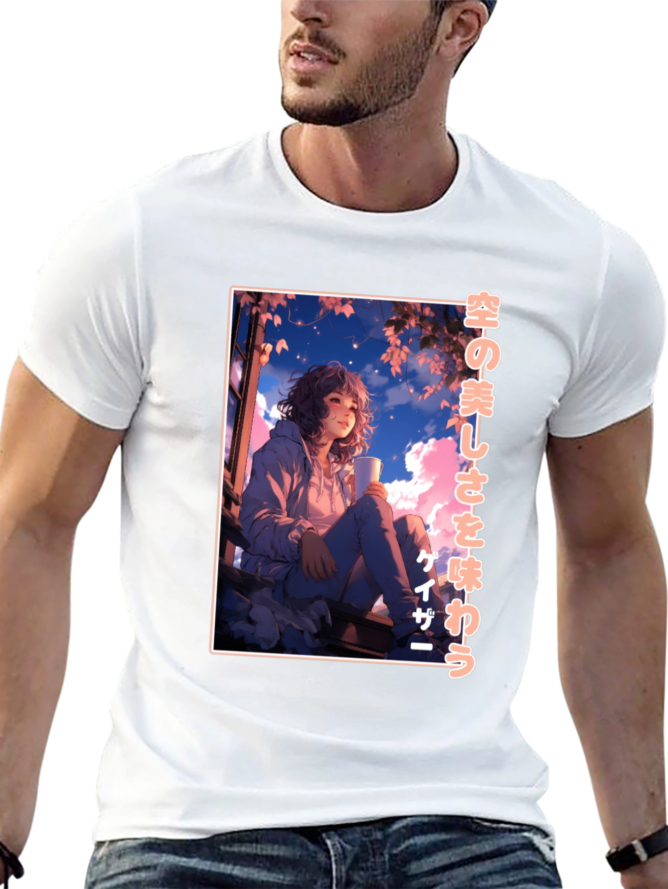 Anime Girl Graphic Tee