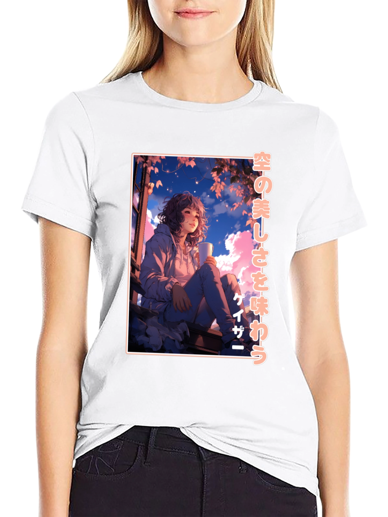 Anime Girl Graphic Tee