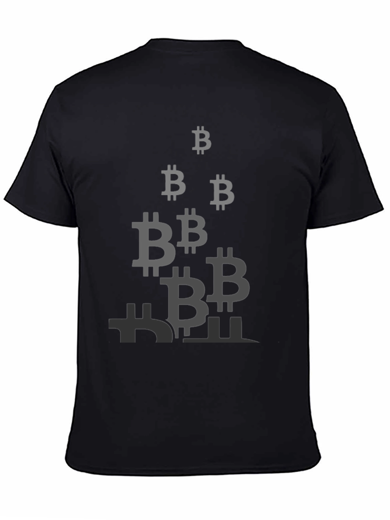 Bitcoin Symbol T-Shirt - Black Crypto Tee