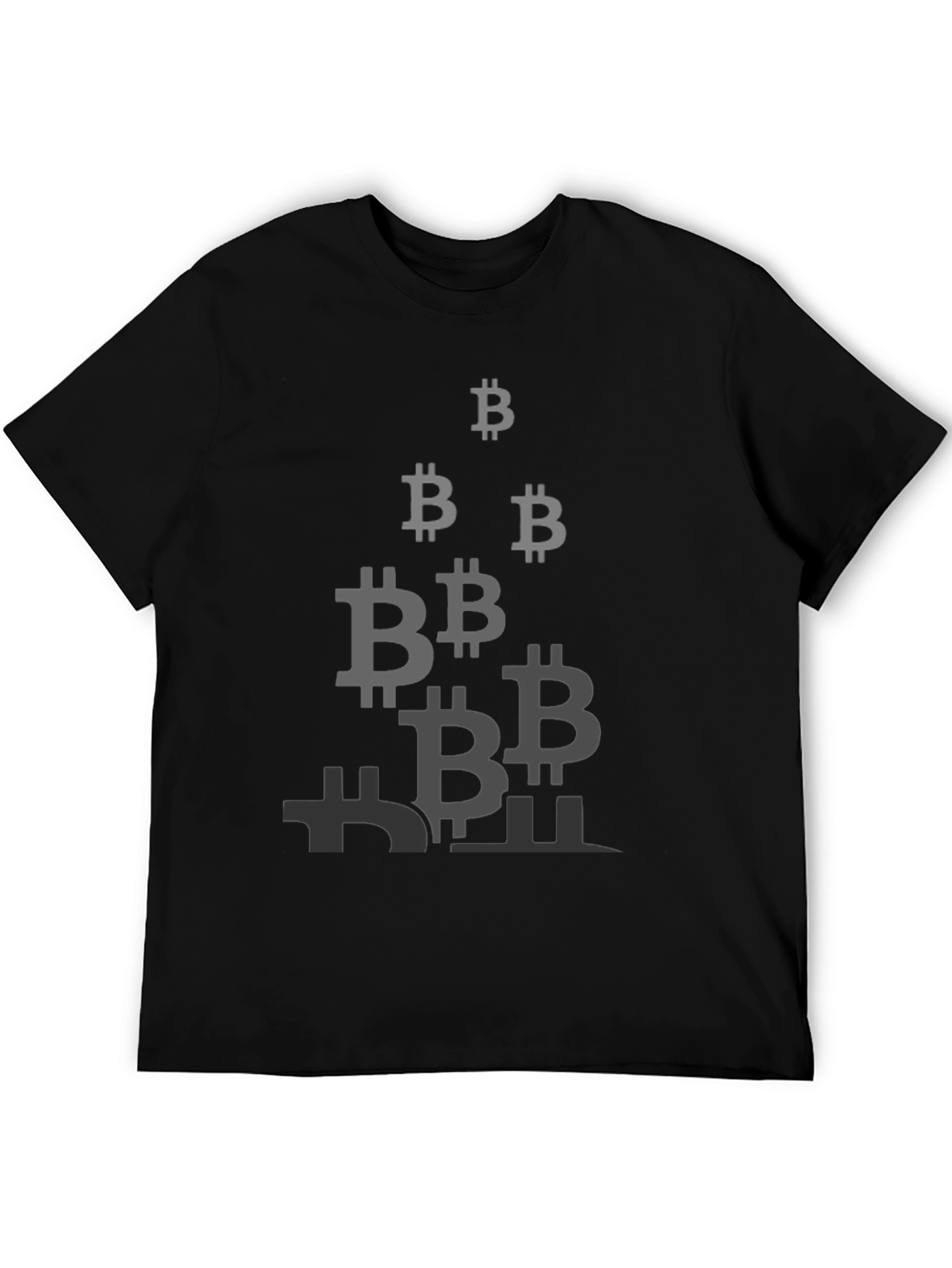 Bitcoin Symbol T-Shirt - Black Crypto Tee