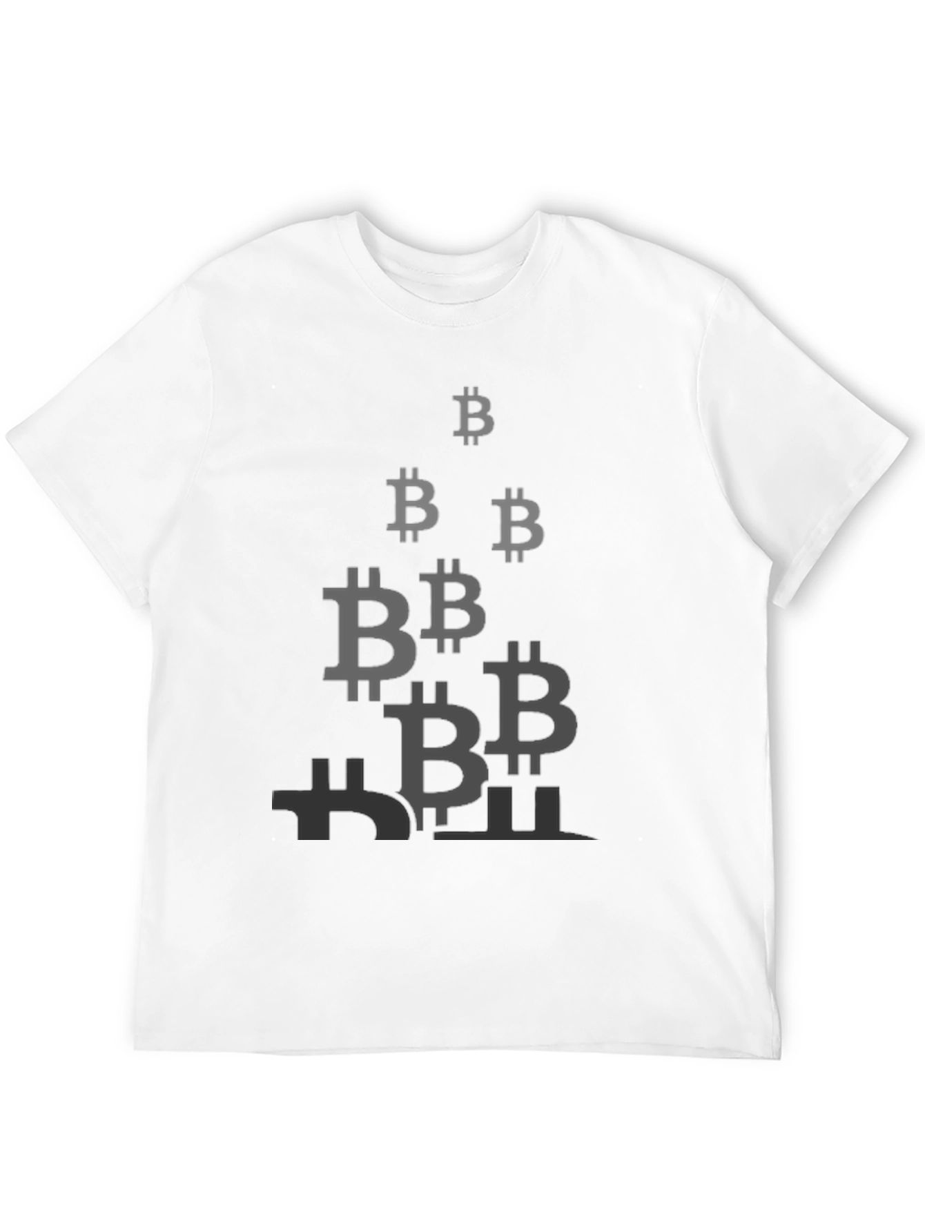 Bitcoin Symbol T-Shirt - Black Crypto Tee
