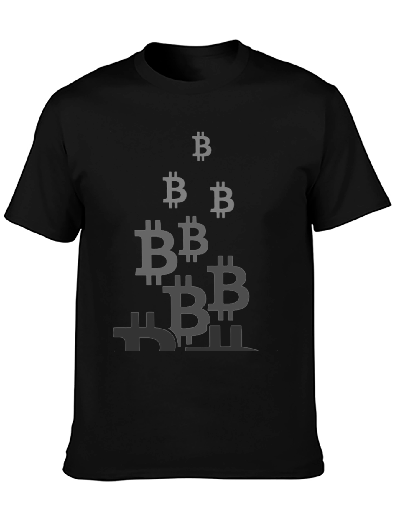 Bitcoin Symbol T-Shirt - Black Crypto Tee