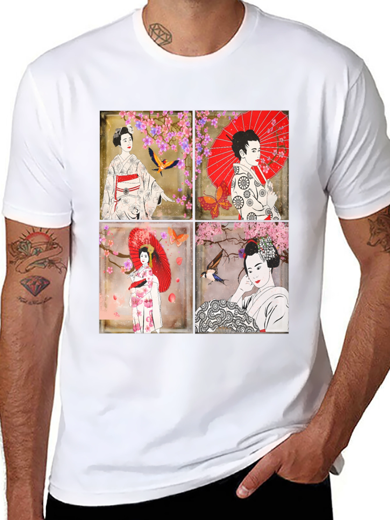 Japanese Geisha T-Shirt
