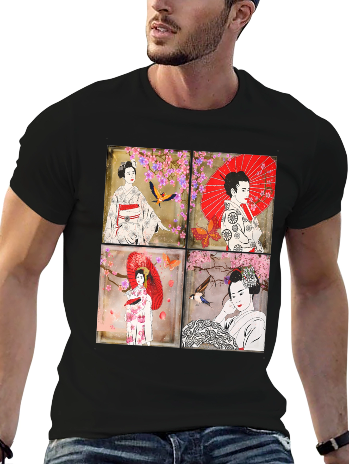 Japanese Geisha T-Shirt
