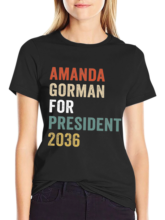 Amanda Gorman for President 2036 Graphic Tee