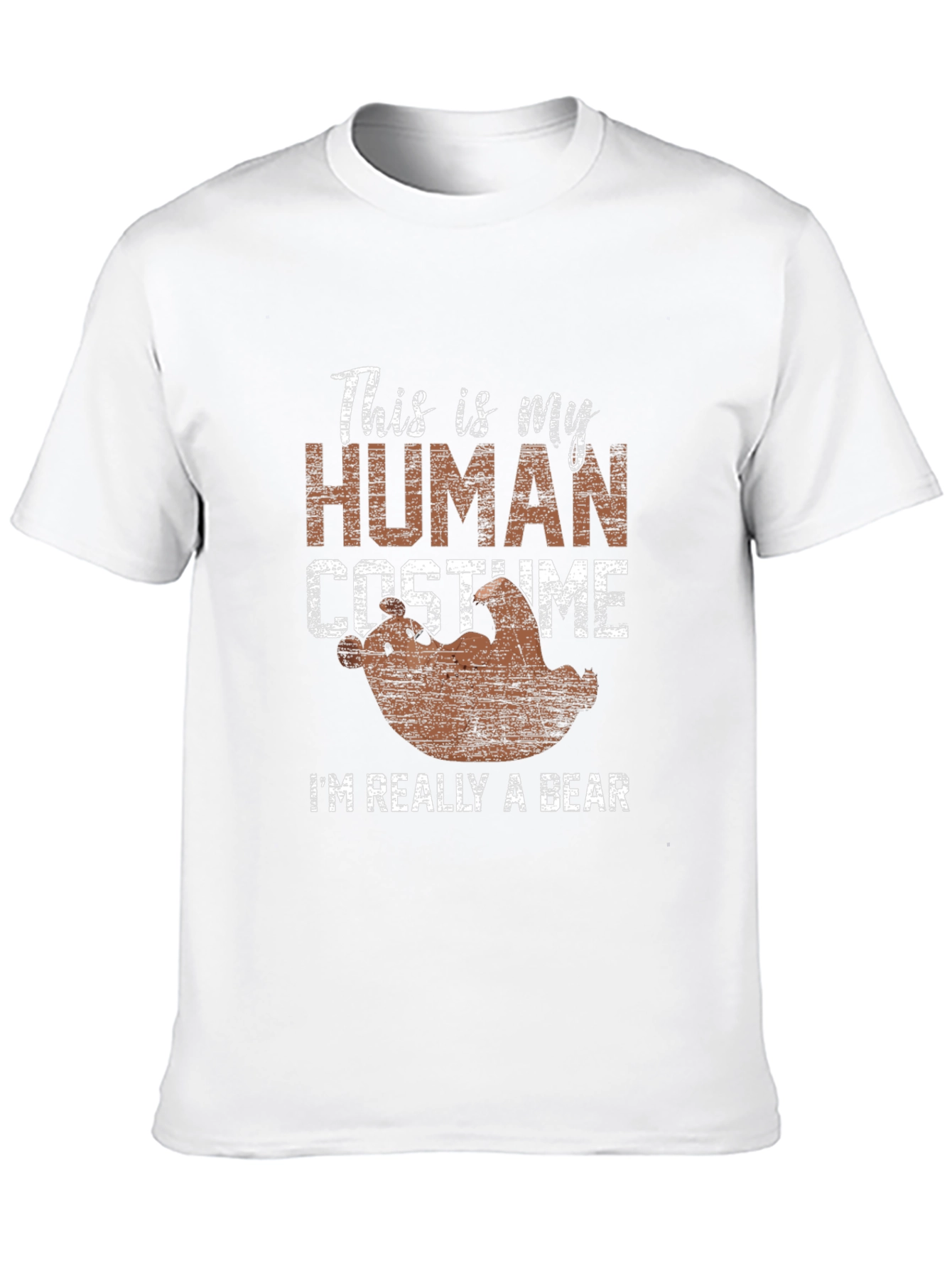 This Is My Human Costume Bear T-Shirt