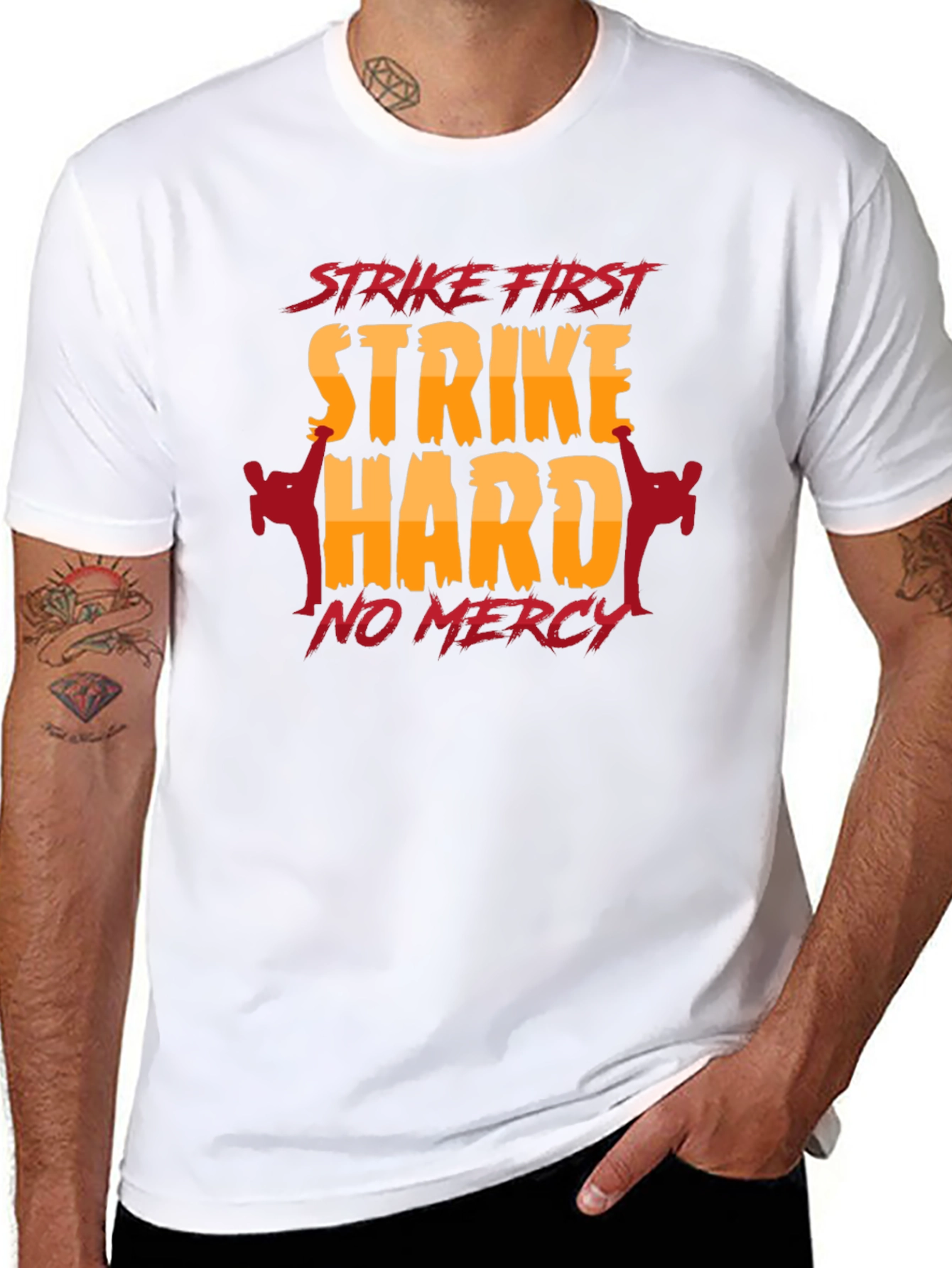 Strike First T-Shirt - Cobra Kai Inspired