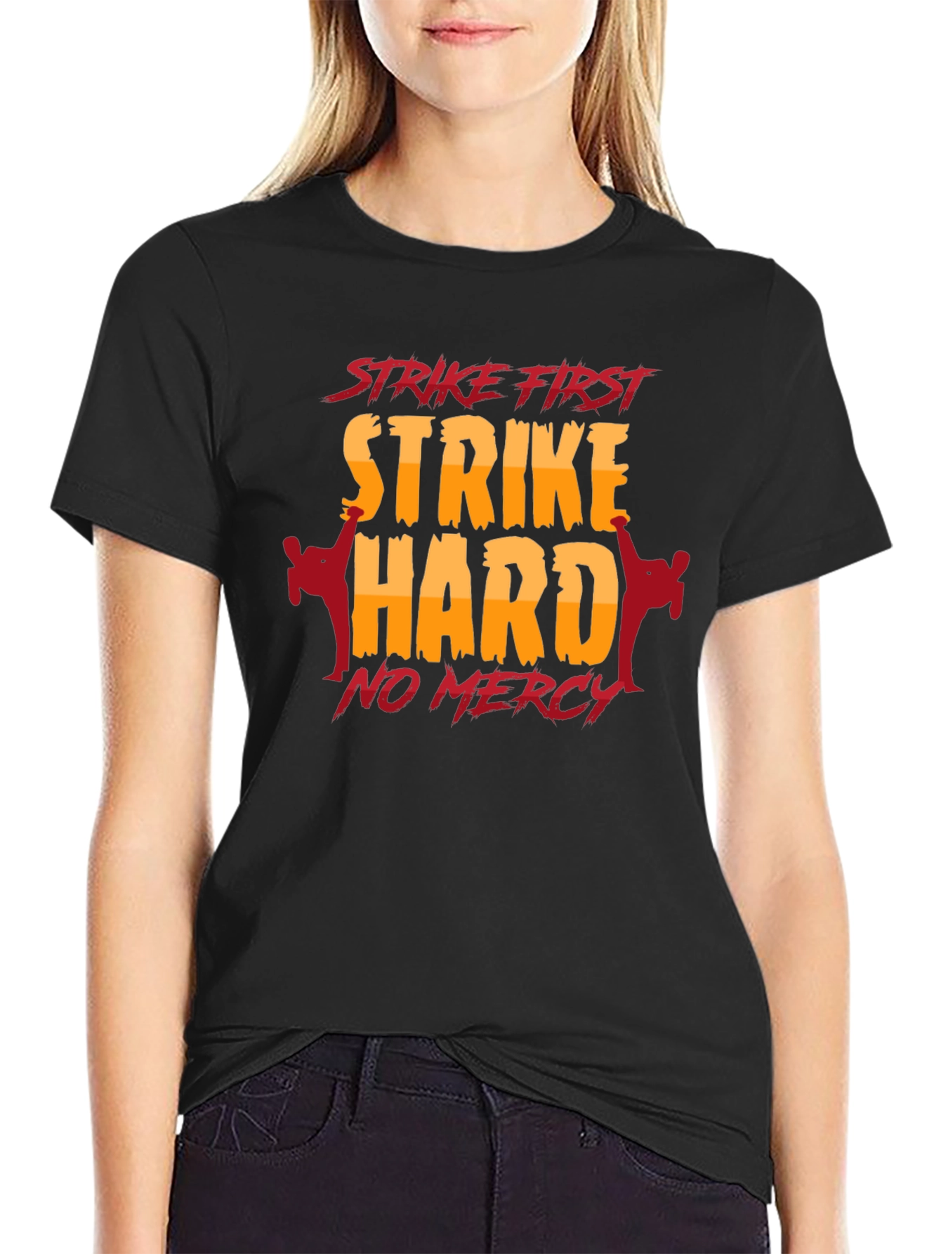 Strike First T-Shirt - Cobra Kai Inspired