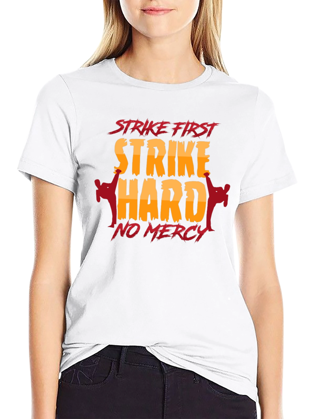 Strike First T-Shirt - Cobra Kai Inspired