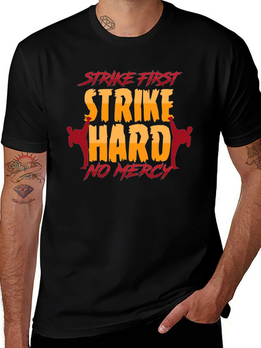 Strike First T-Shirt - Cobra Kai Inspired