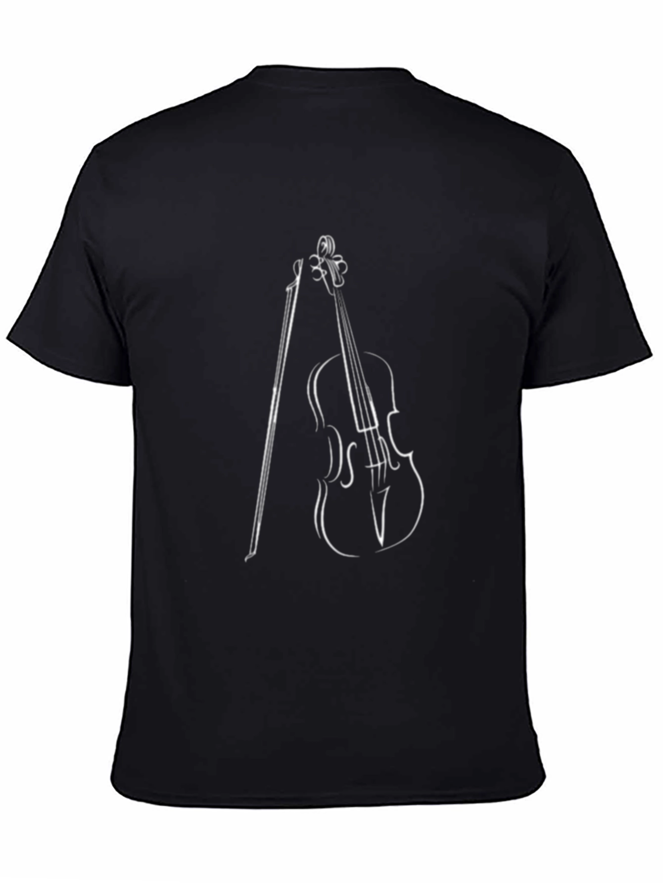 Musical T-Shirt | Violin Graphic Tee