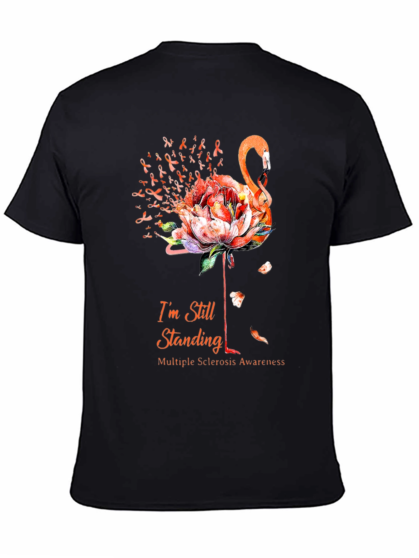 Multiple Sclerosis Awareness Flamingo T-Shirt