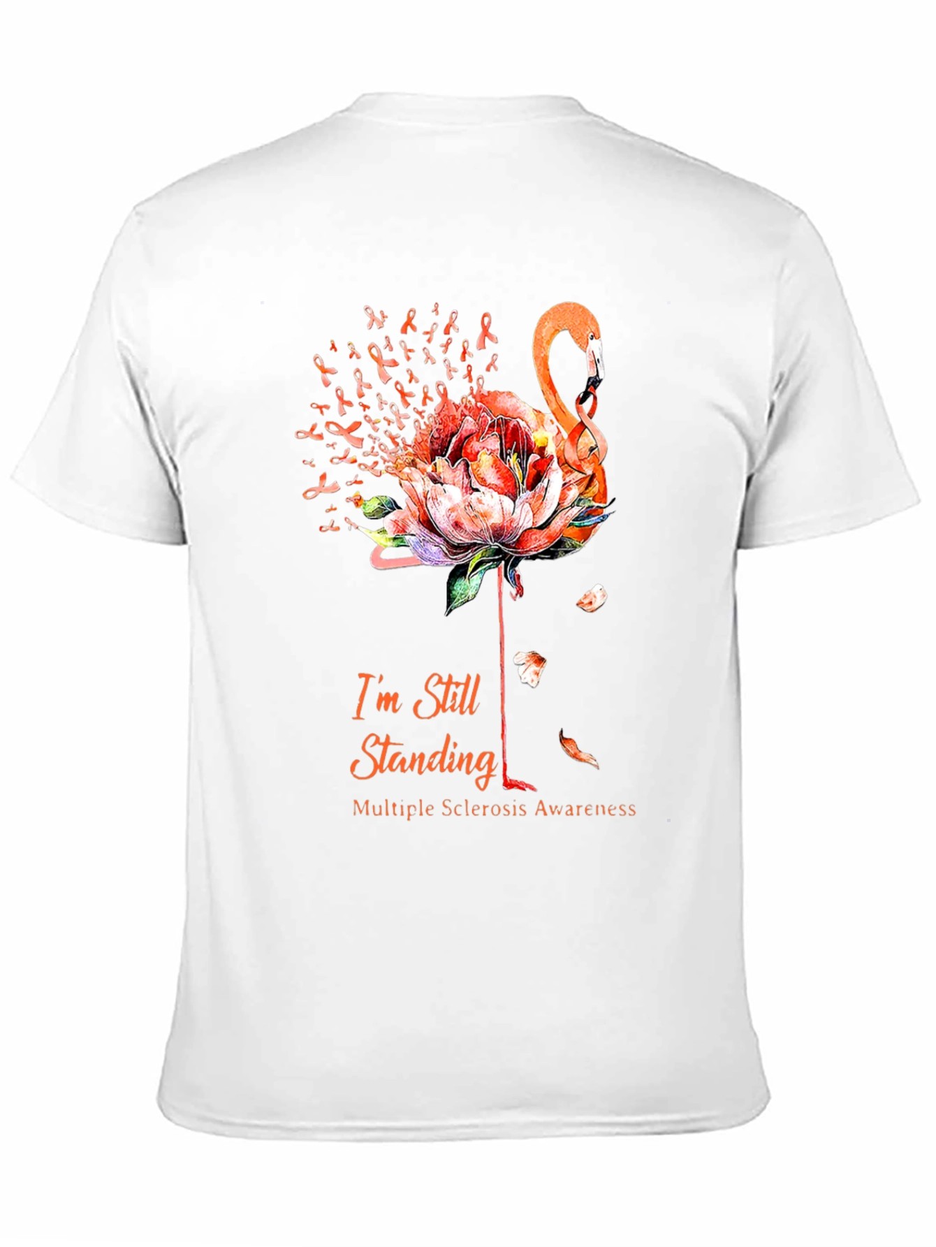 Multiple Sclerosis Awareness Flamingo T-Shirt