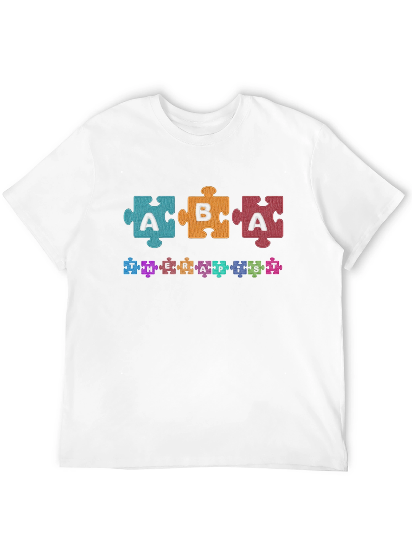 ABA Therapist Jigsaw Puzzle T-Shirt