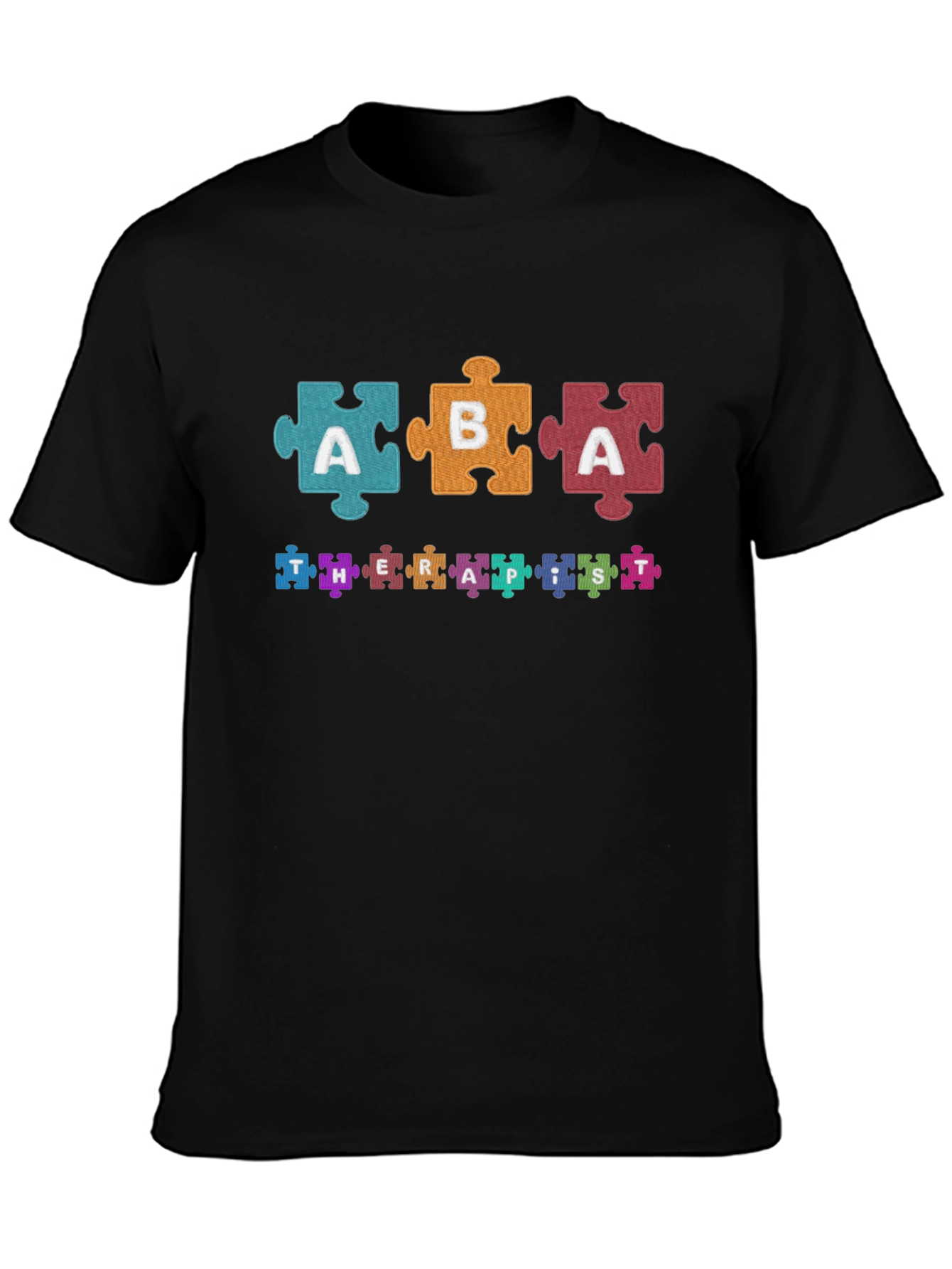 ABA Therapist Jigsaw Puzzle T-Shirt