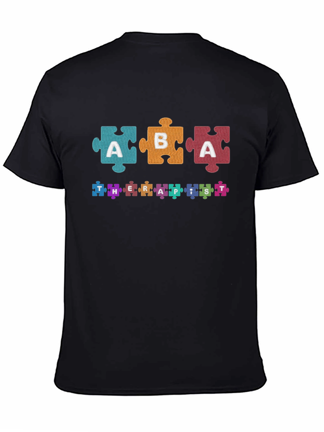 ABA Therapist Jigsaw Puzzle T-Shirt