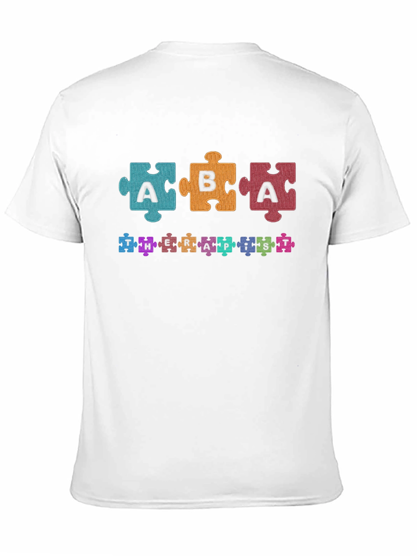 ABA Therapist Jigsaw Puzzle T-Shirt