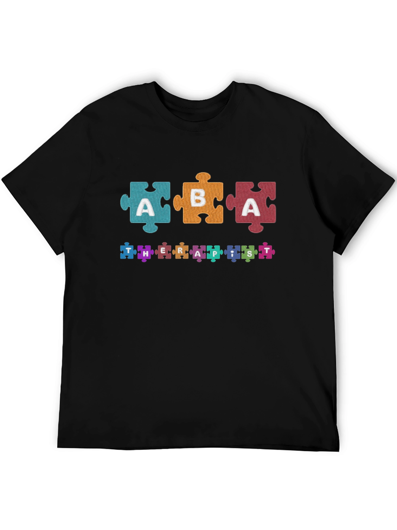 ABA Therapist Jigsaw Puzzle T-Shirt