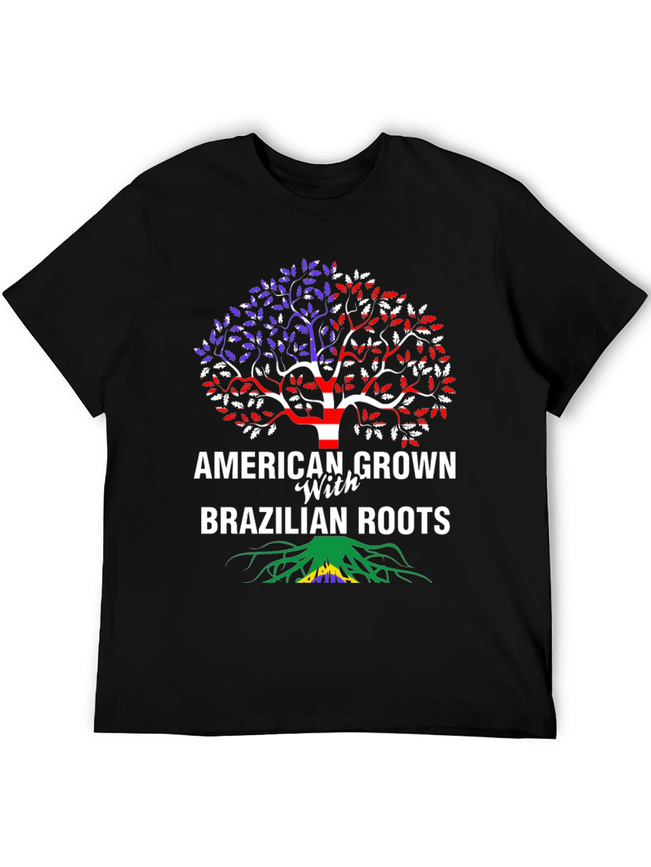 American Grown with Brazilian Roots T-Shirt
