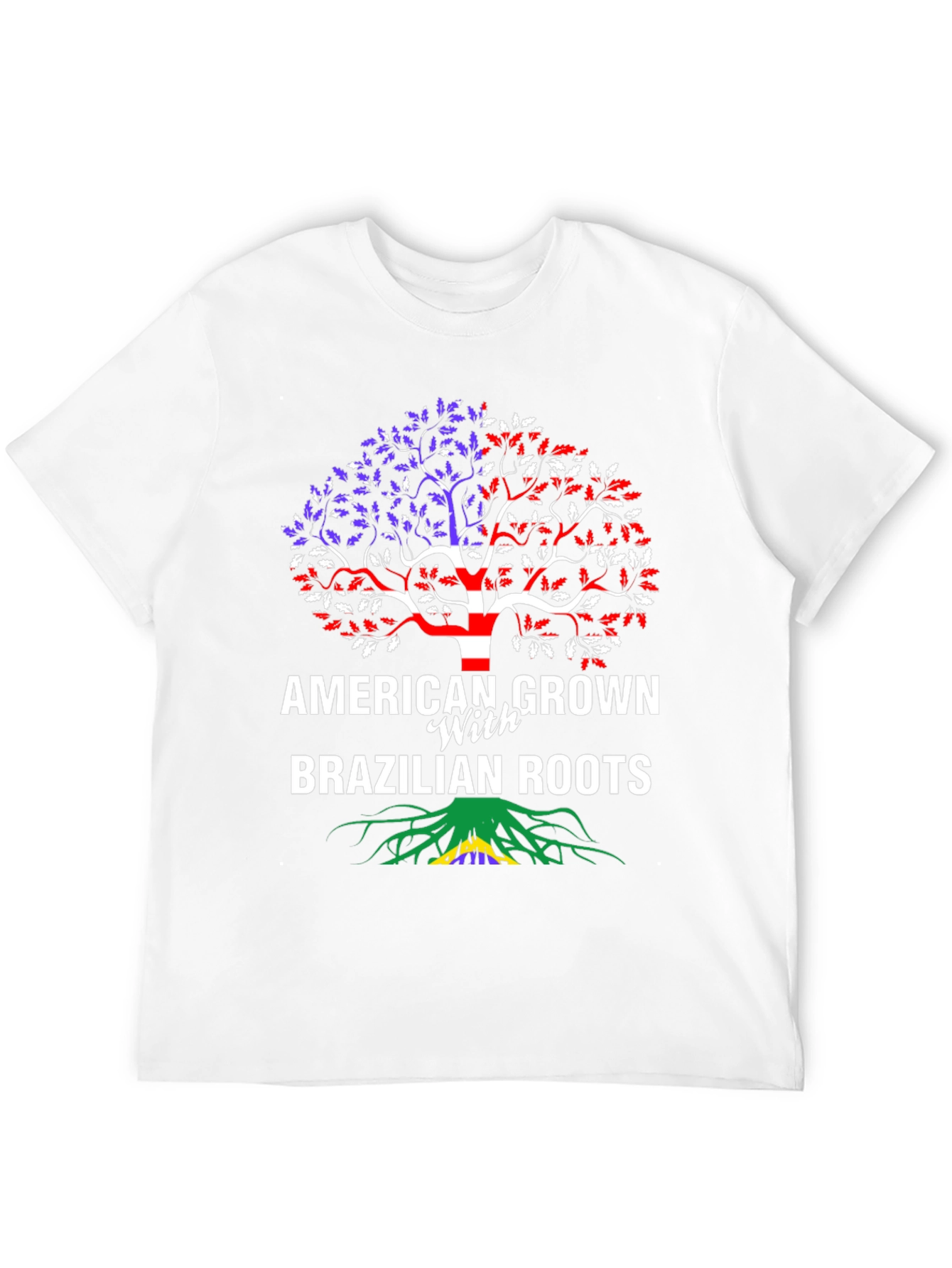 American Grown with Brazilian Roots T-Shirt
