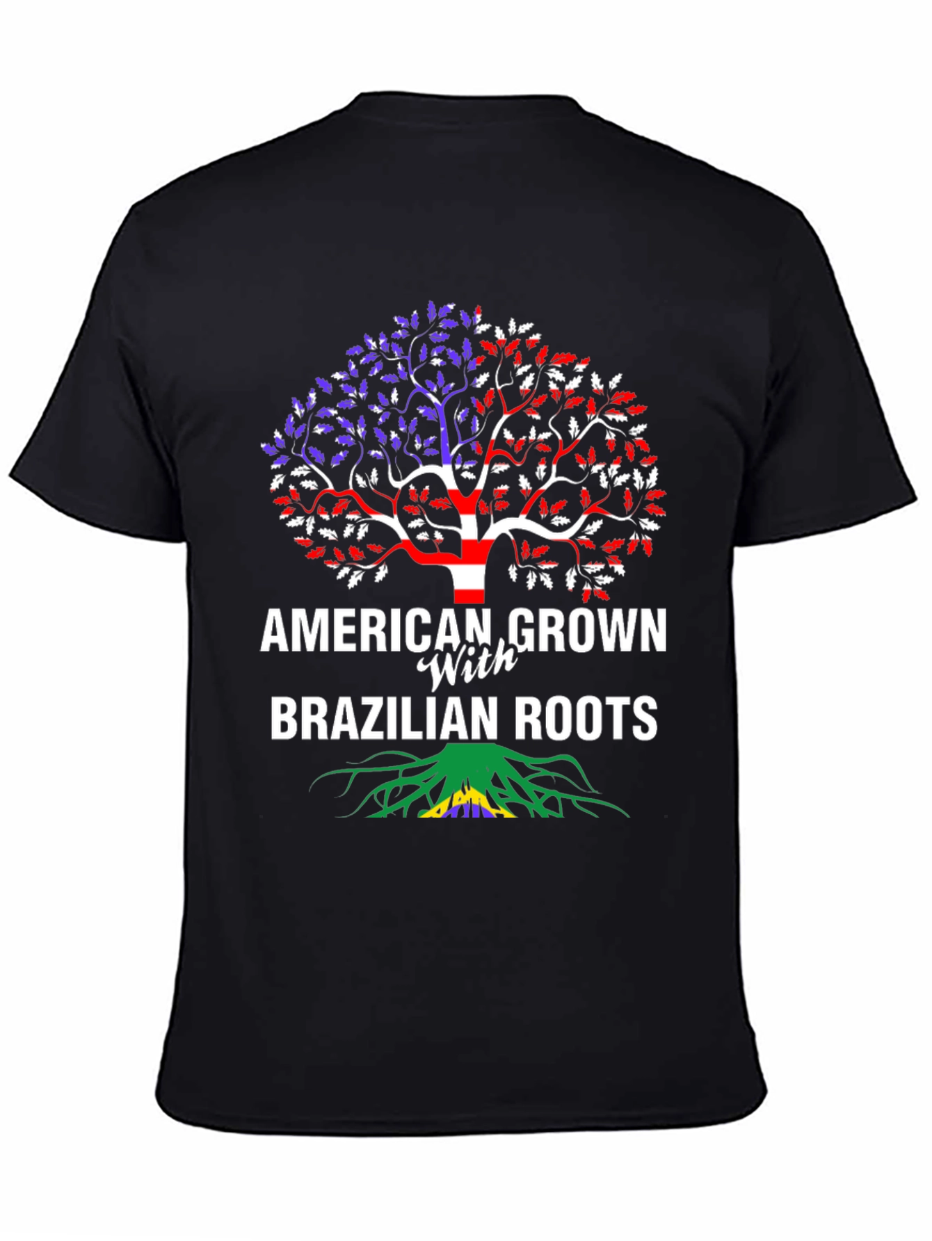 American Grown with Brazilian Roots T-Shirt