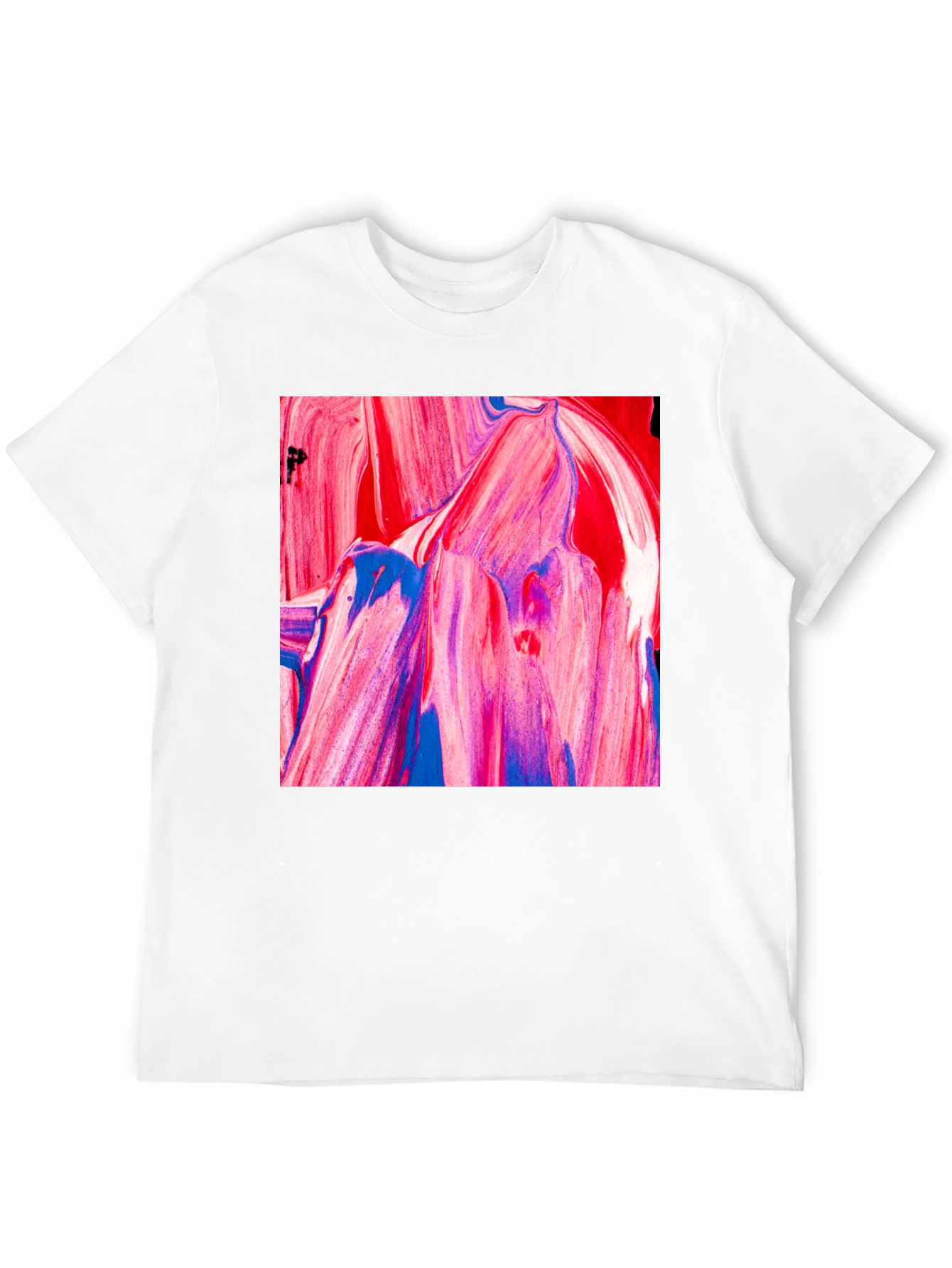 Abstract Art Graphic Tee - Modern Casual Style