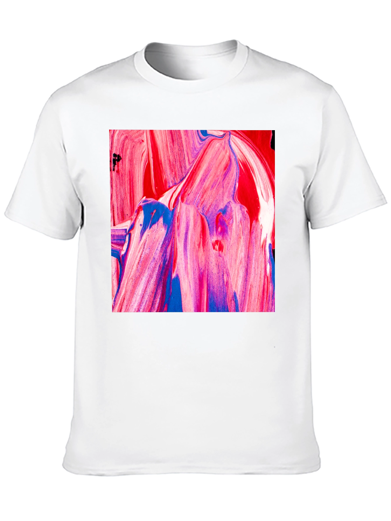 Abstract Art Graphic Tee - Modern Casual Style