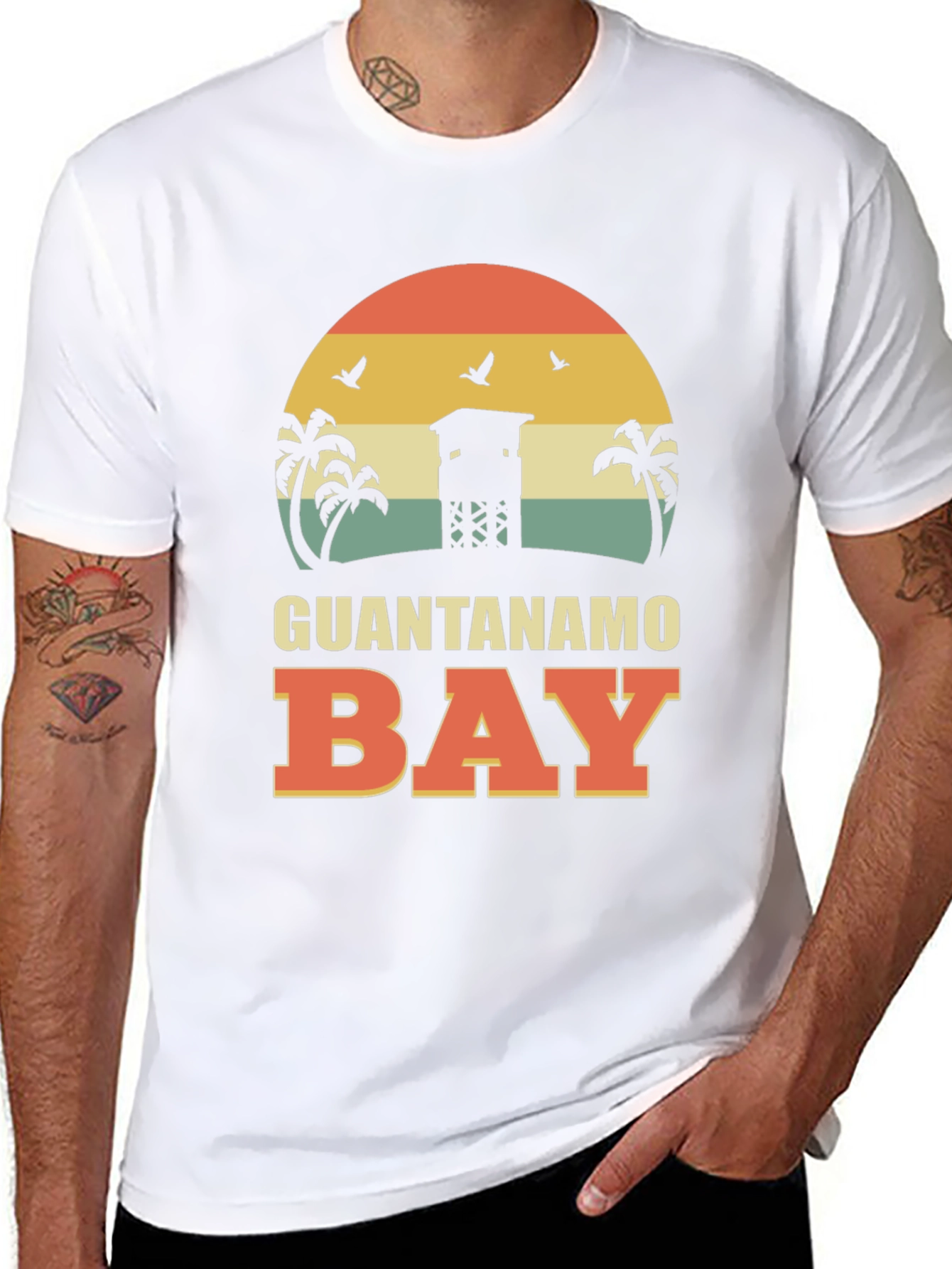 Guantanamo Bay Retro T-Shirt