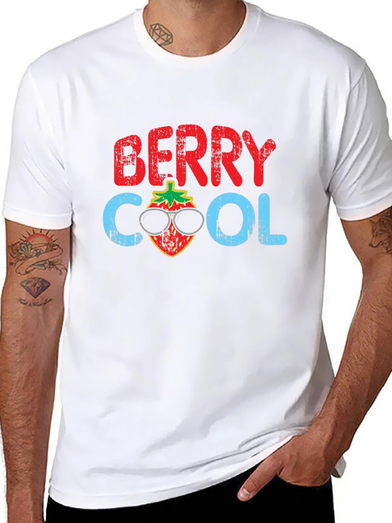 Berry Cool Graphic T-Shirt