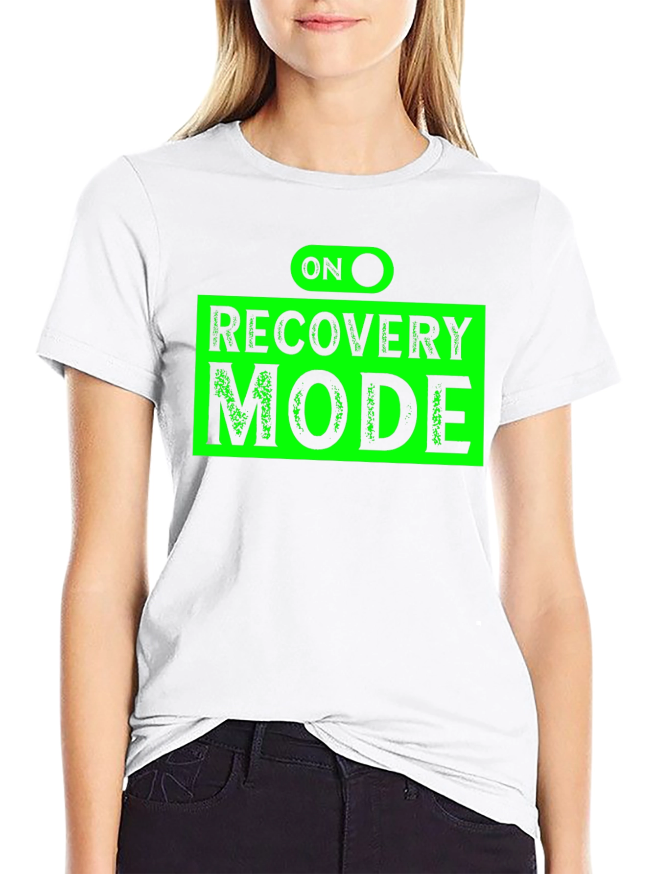 Recovery Mode T-Shirt - Black Graphic Tee