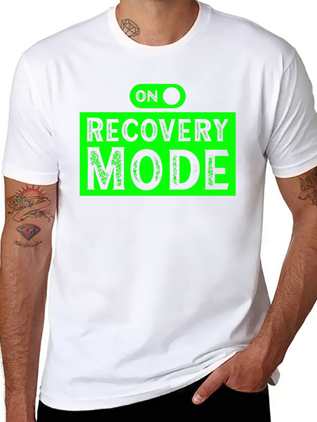 Recovery Mode T-Shirt - Black Graphic Tee