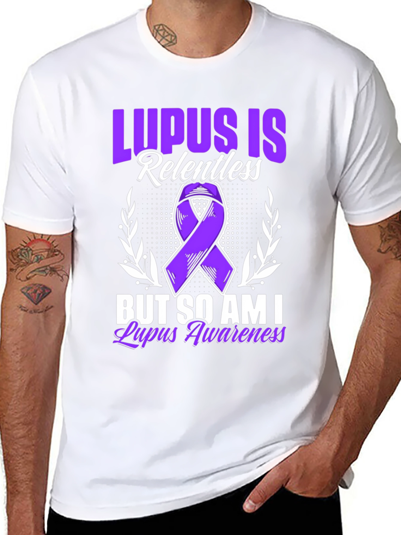 Lupus Awareness T-Shirt - Relentless Support
