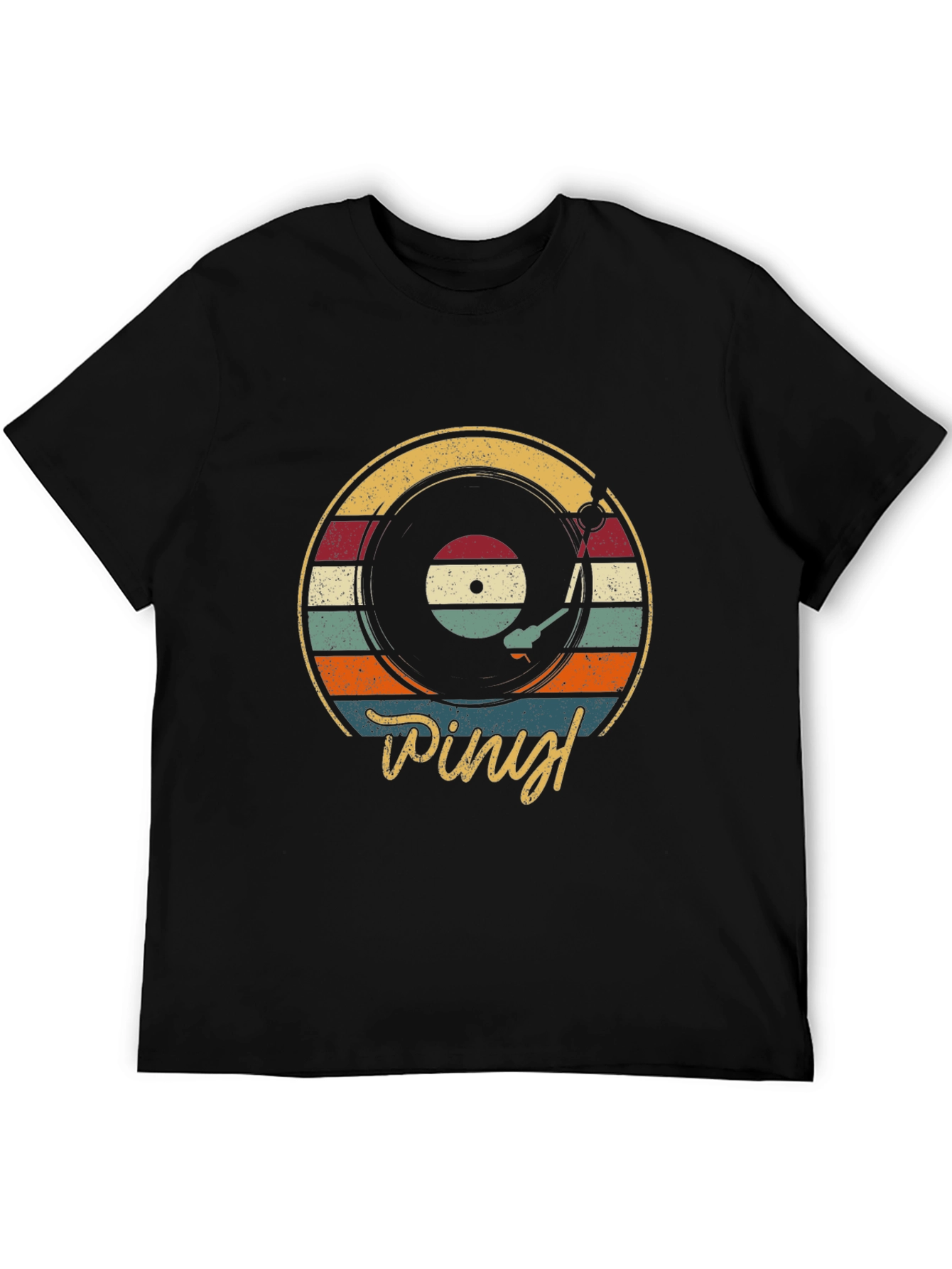 Retro Vinyl Record T-Shirt