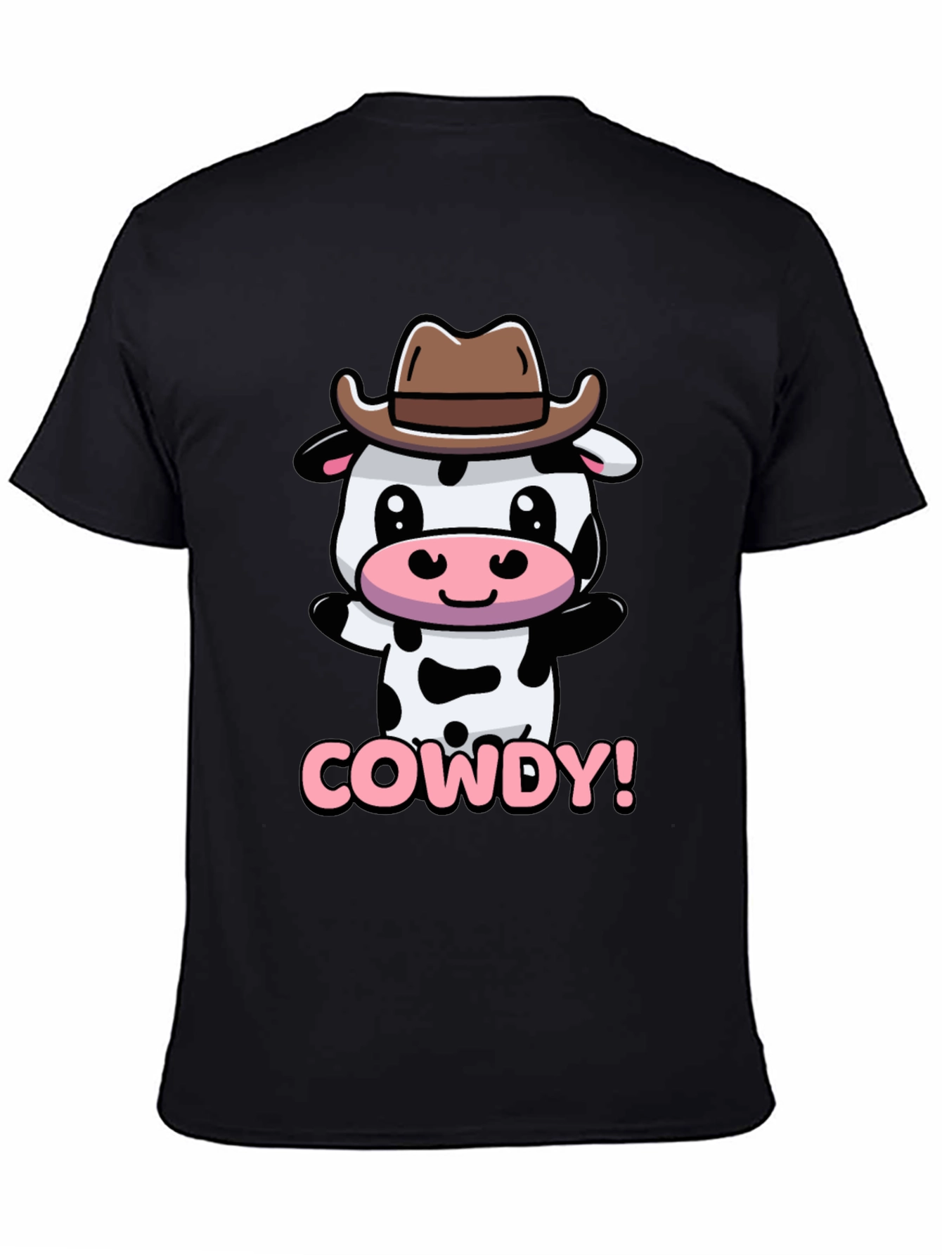 Cute Cowdy Cowboy Cow T-Shirt
