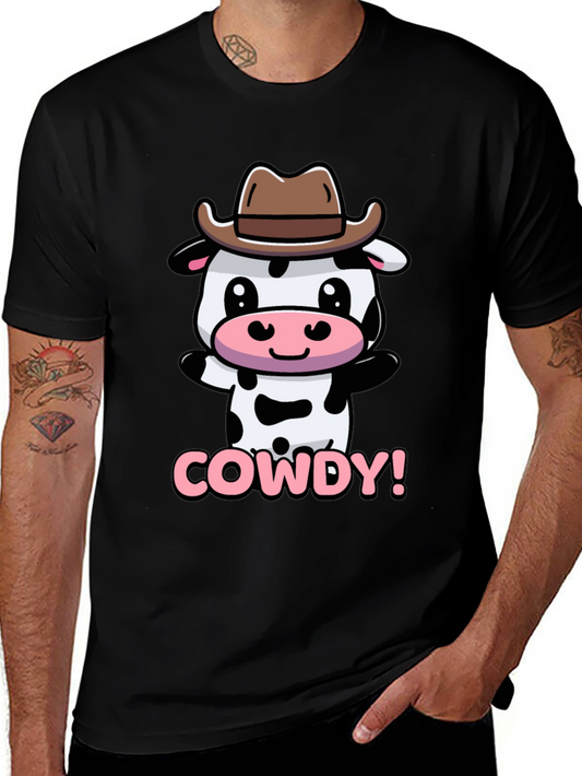 Cute Cowdy Cowboy Cow T-Shirt