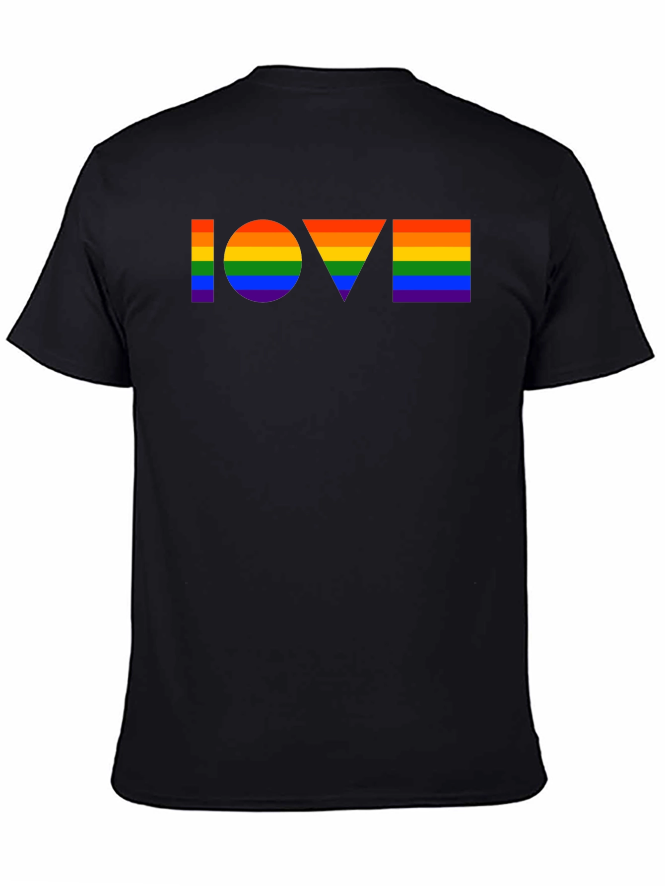 Pride LOVE T-Shirt - Rainbow LGBT Graphic Tee