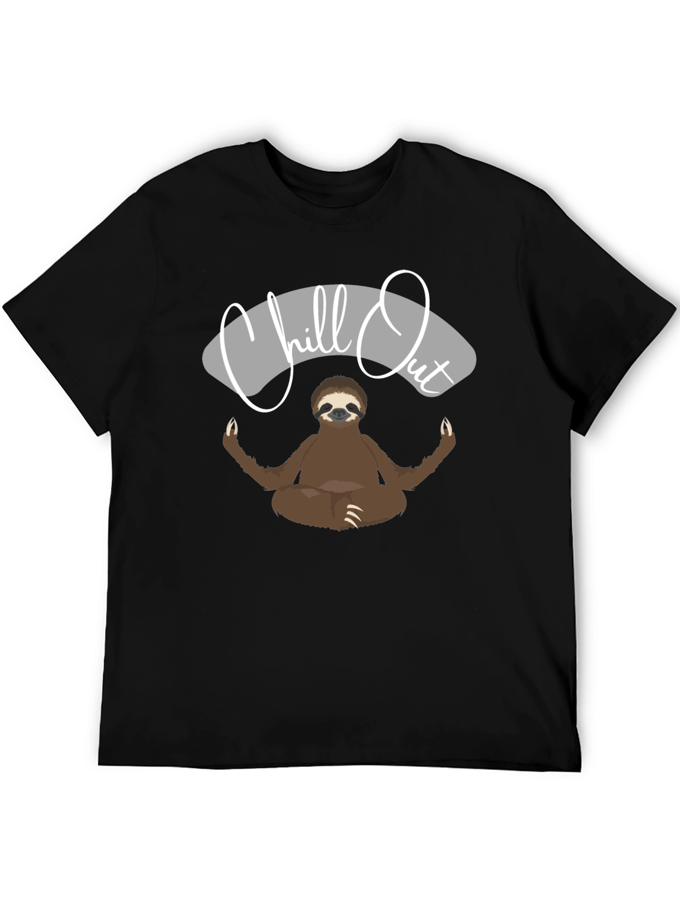 Chill Out Sloth T-Shirt - Relaxed Zen Style
