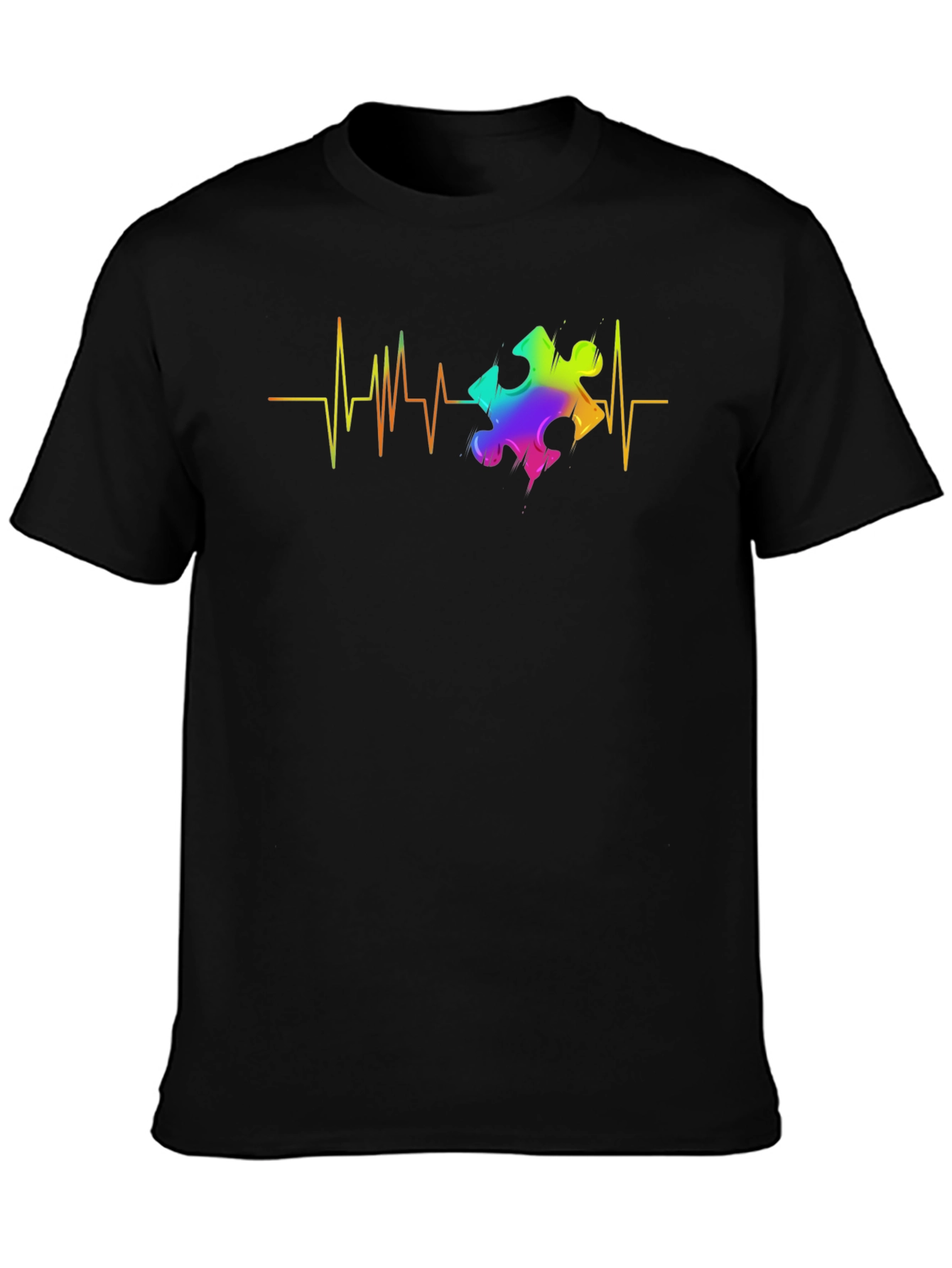 Autism Awareness Heartbeat T-Shirt