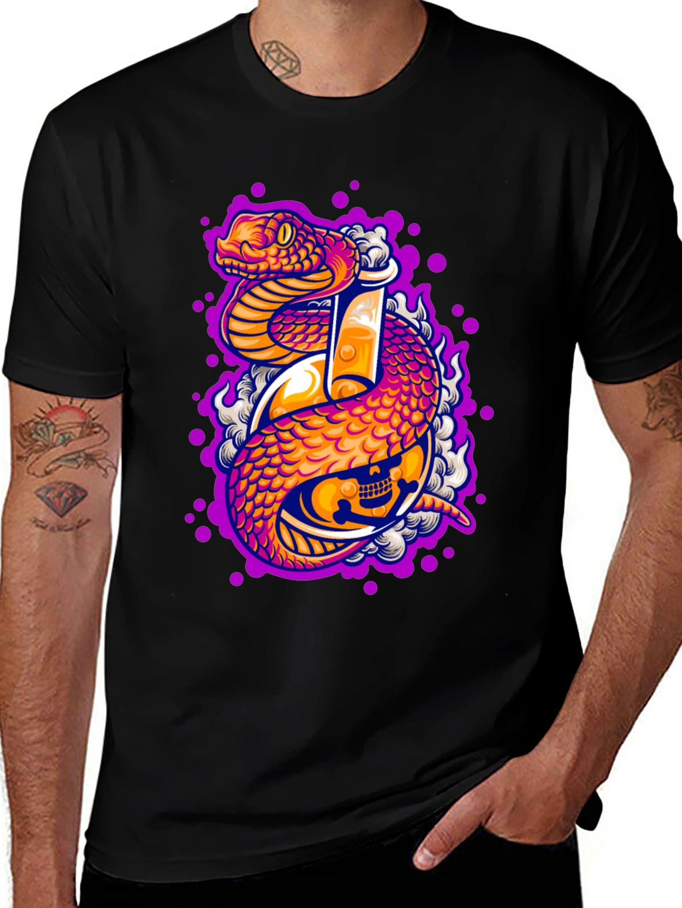 Snake Skull Poison T-Shirt