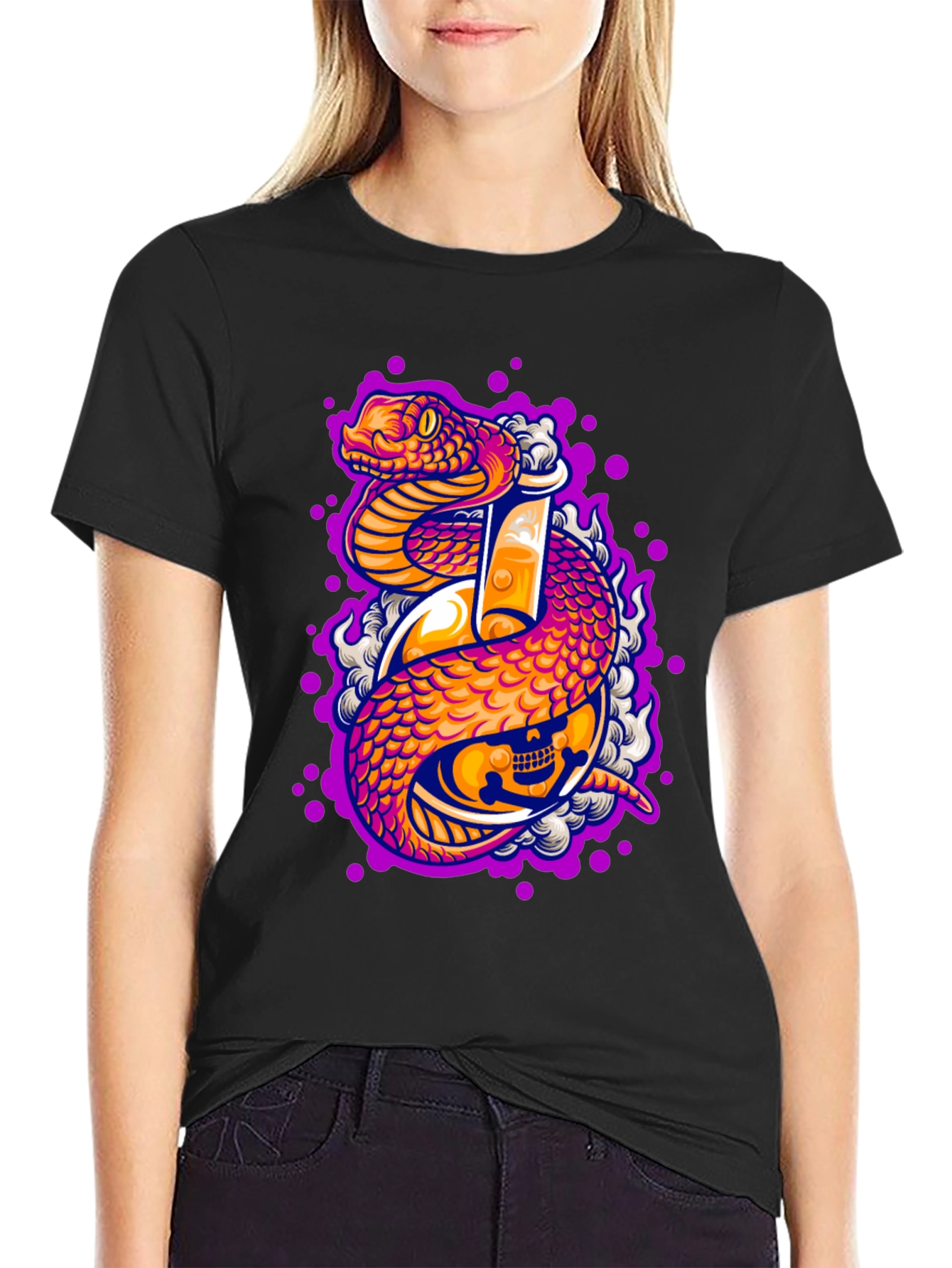 Snake Skull Poison T-Shirt