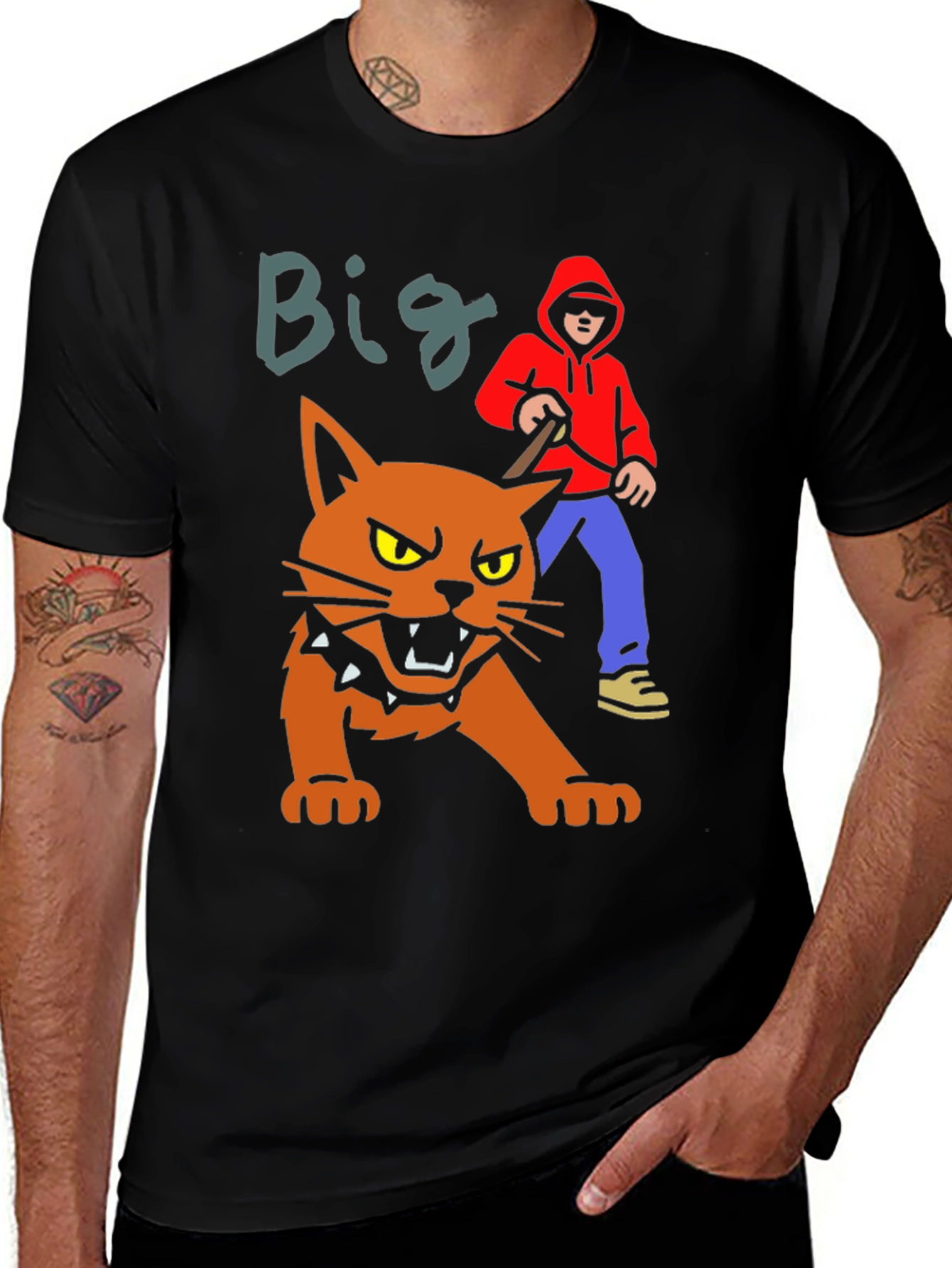 Big Cat T-Shirt - Graphic Tee