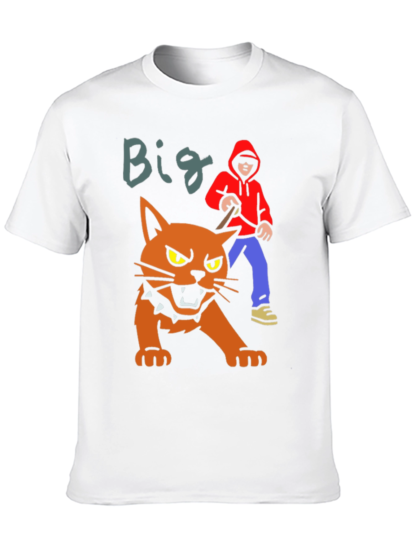 Big Cat T-Shirt - Graphic Tee