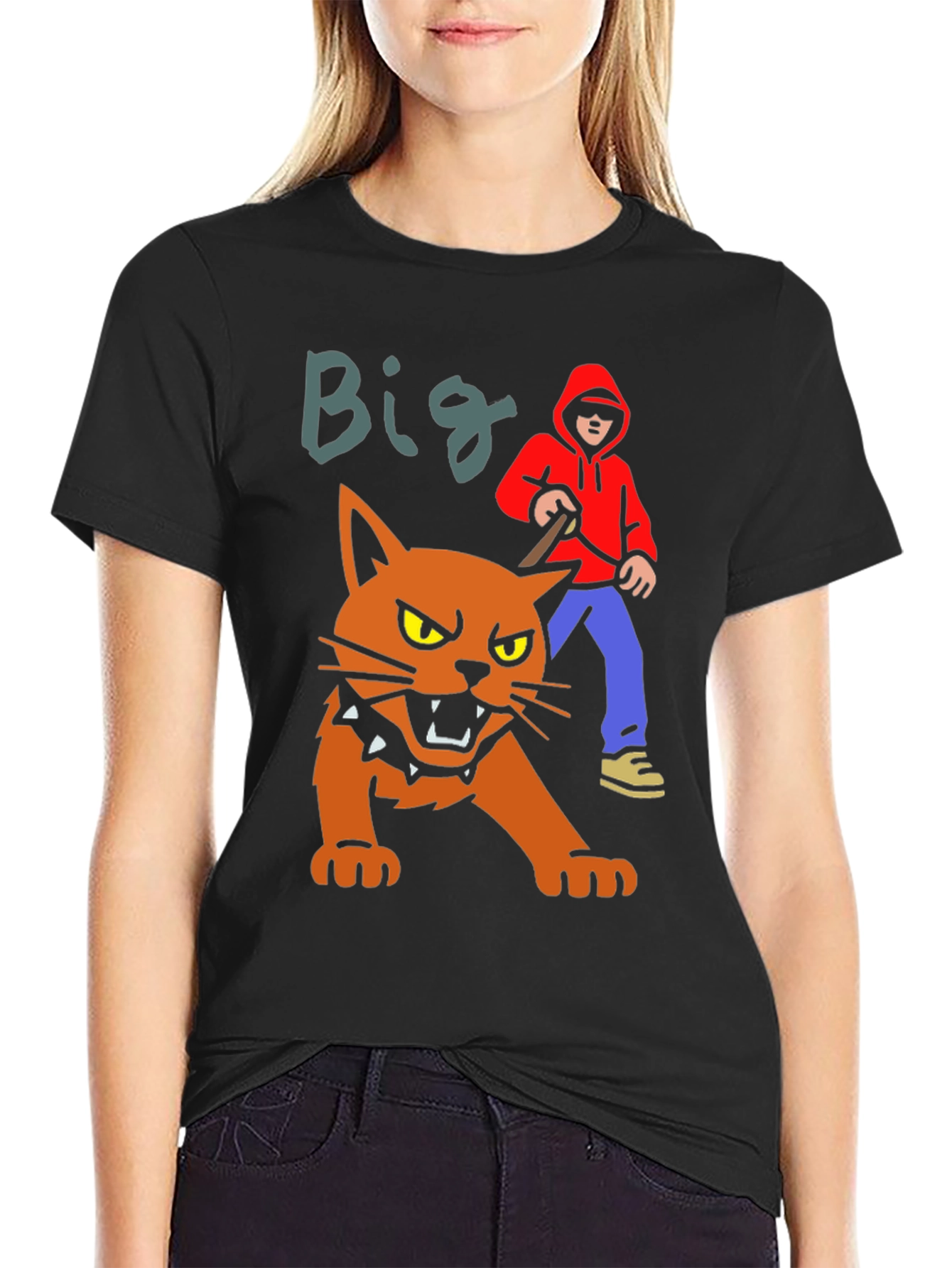 Big Cat T-Shirt - Graphic Tee